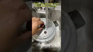Panela de press&atilde;o debaixo d &aacute;gua n&atilde;o explode #shorts