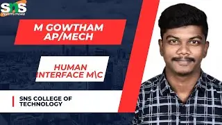 Application of Human Interface Machining | HMID | SNS Institutions
