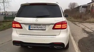 Mercedes-Benz GLS500 exhaust by Powerlab