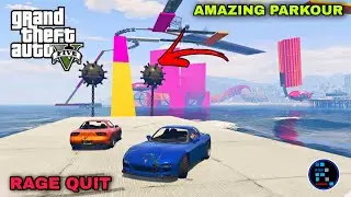 [Hindi] GTA V | Amazing Car Parkour But I Rage Quit