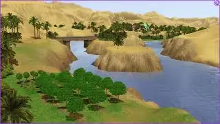 The Sims 3 World Adventures - Al Simhara, Egypt (All Unlisted Lots Overview)
