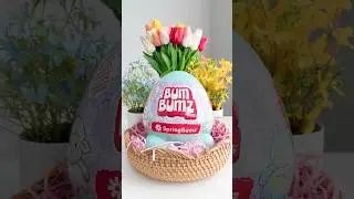 New Mystery Easter Egg BumBumz 🐣 SpringBumz Unboxing! #bumbumz #easter #springbumz #asmr #shorts