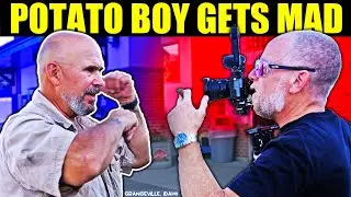 AGGRESSIVE FOOL THROWS A TANTRUM OVER A CAMERA IN IDAHO 🥔