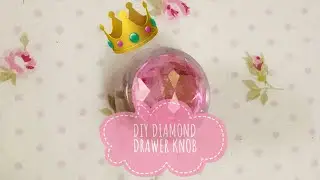 DIY Diamond Knob || Eco Shop Haul Hardware Stuff