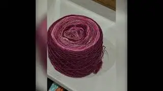 Hand-spun yarn to the Weaving Loom #weaving, #yarn, #weavingloom  #shoplocal, #yarnlife