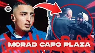 Ecco la REAZIONE di MORAD all'ENTRATA a SORPRESA  di CAPO PLAZA in LIVE | EURO UNDERGROUND X MDLR
