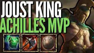 THE WARRIOR OF JOUST | Smite Season 9 Joust | Achilles is a beast