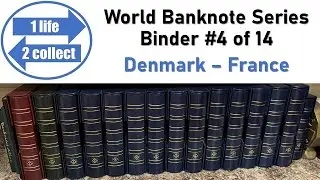 World Banknote Binder Series (4 of 14) &ndash; Countries Denmark Through France