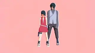 【Naruto MMD/60FPS】Hi-Fi Raver - Sarada*Sasuke【Motion DL Link】