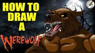 How to draw a Were Wolf