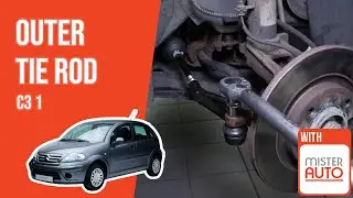 How to replace the outer tie rod Citroën C3 mk1 🚗