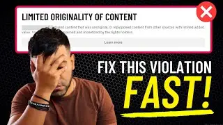 How To FINALLY Fix Limited Originality of Content on Facebook Page [UPDATED]