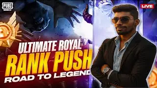 ULTIMATE ROYALE HARD LOBBY RANK PUSH - HDR 4K GAMEPLAY - PUBG MOBILE TAMIL LIVE