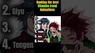 Ranking the best (anime) Vitamina trend animations#mha #demonslayer #deadplate #ranking #anime #game