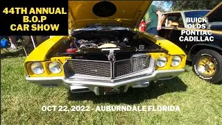 44th Annual Auburndale Florida, BOP Car Show. October 22, 2022.