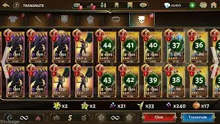 Dungeon hunter 5 Event open chest ready for armo craft 3*
