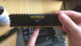 Corsair Vengeance DDR4 2x8GB 16GB 3000Mhz unboxing and installation