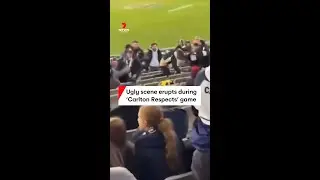 Ugly scene erupts during &lsquo;Carlton Respects&rsquo; game
