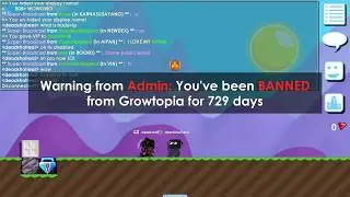 I ASKED MOD FOR BAN | Growtopia