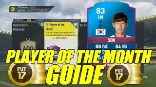 PL Player of the Month Guide - POTM SON | Squad Building Challenge Shortcuts | FIFA 17