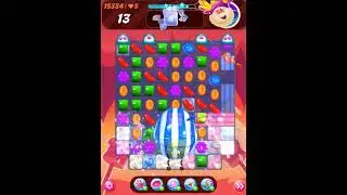 Candy Crush Saga Level 15334 Get Sugar Stars, 27 Moves Complete