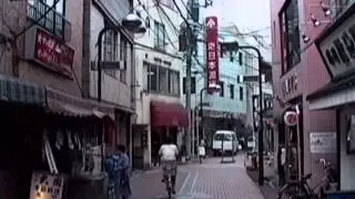 1990 霜降銀座商店街の散策散歩 Shimofuri-Ginza Shotengai 900914