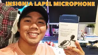 Insignia Lapel Microphone