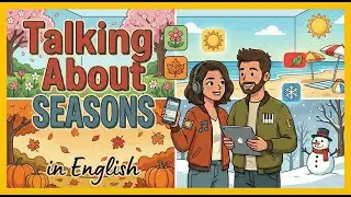 How to Talk About Seasons in English | English Conversation Practice | Easy English Podcast