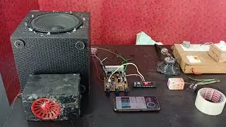 Tda7297 4 channel amplifier board // 4 channel amplifier board sound test // technical shyam