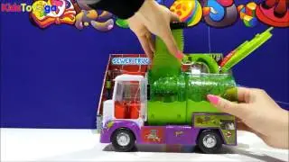 The Trash Pack Sewer Truck Toy ★ The Gross Gang In Your Garbage Toys - Play-Doh Mountain of Colour