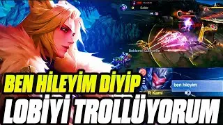 TAKIM ALIM LOBİSİNİ BEN HİLEYİM DİYE TROLLÜYORUZ  (ADAM FITTIRDI) - MÜKEMMEL LOBİ  -LANCELOT  MLBB