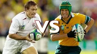 Wilkinson's big tackle on Giteau at RWC 2003