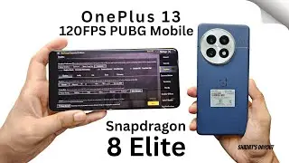 OnePlus 13 PUBG Mobile Gaming Test | Snapdragon 8 Elite