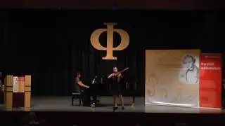 W&ouml;llstein, Maria Karen, geb  2004, Violine - H. Wieniawski Scherzo Tarantelle Op. 16