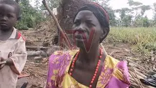 ENKUBA E KAYUNGA: Amayumba gasigadde ku ttaka, ebirime byonooneddwa