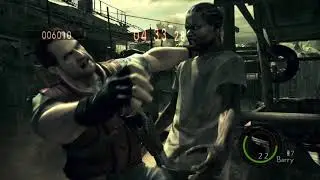 RESIDENT EVIL5 mercenries united Barry Burton A ranking 😎😎😎😎😎😎😎😎😎