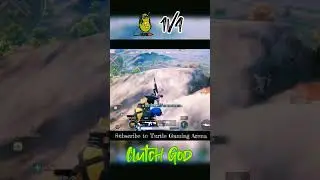 Clutch God🔥 | Best 1v4 Squad Wipes | BGMI Beast | Turtle Gaming Arena |