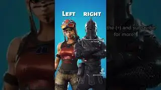 Which Fortnite skin would you pick? Renegade Raider or Black Knight?