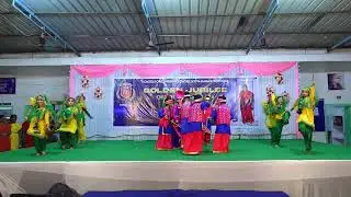 Punjabi Bhangra- Montessori EM High School, VidyaNagar, Kurnool (Rhythm of Roots-Vibes of Heritage)