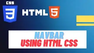 Create Simple navbar Html CSS| How to link pages| How to add icon in navbar| Website Header Design