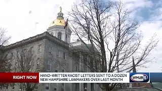 Hand-written racist letters sent to NH lawmakers