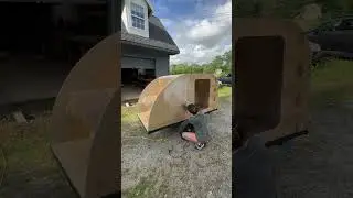 Teardrop Camper Build #TeardropCamping #TinyCamper #CamperLife #CamperConversion #TinyTrailers #rv