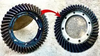 Destroyed Differential Ring Gear Restoration | Unbelievable Mechanical Skills⚙️ Workshop /