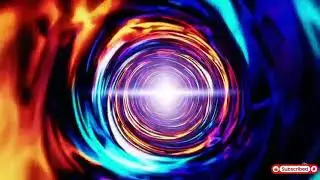 Time Travel Tunnel Loop | Futuristic Sci-Fi Vortex Animation