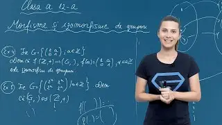 Structuri algebrice. Morfisme și izomorfisme de grupuri. Aplicații II&ndash; Clasa a XII-a