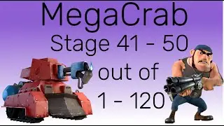 Mega Crab Stage 42 &ndash; 50 out of 1 - 120 Boom Beach