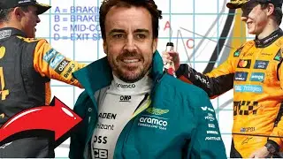 F1 corner analysis - Alonso, Piastri, Norris by Peter Windsor
