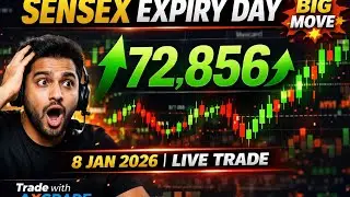 👉 Sensex Expiry Day Trading 8 Jan 2026 | Profit Strategy | Live Market