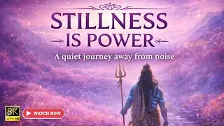 मौन की शक्ति | The Power of Stillness | Om Namah Shivay 🌙 | Peaceful Calming Song