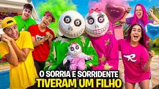 O SORRIA E A SORRIDENTE TEVE UM FILHO *Ele &eacute; mais forte ? 